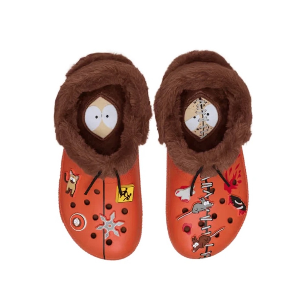 Crocs x South Park Kenny Faux Fur Clogs Size 10 Men’s
